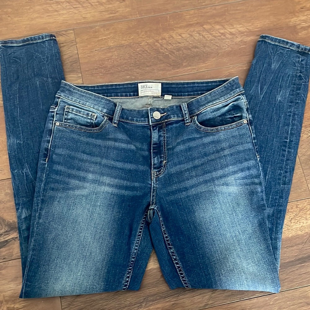 Skinny mid rise medium wash Payton BKE denim